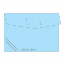 Envelope A4 Pvc Translucido com Visor 24X32