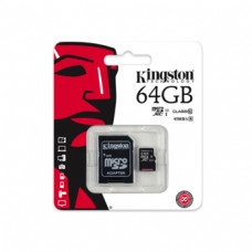 MicroSD KINGSTON 64 GB - Class 10
